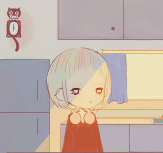 Chibi flat color Chibi flat color