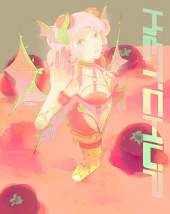 Full body rendered + background Full body rendered + background